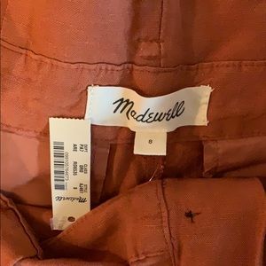 Madewell Drapey Paperbag Pants - Size 8